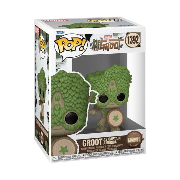 Wir sind Groot POP! Filme Vinylfigur Captain America 9 cm