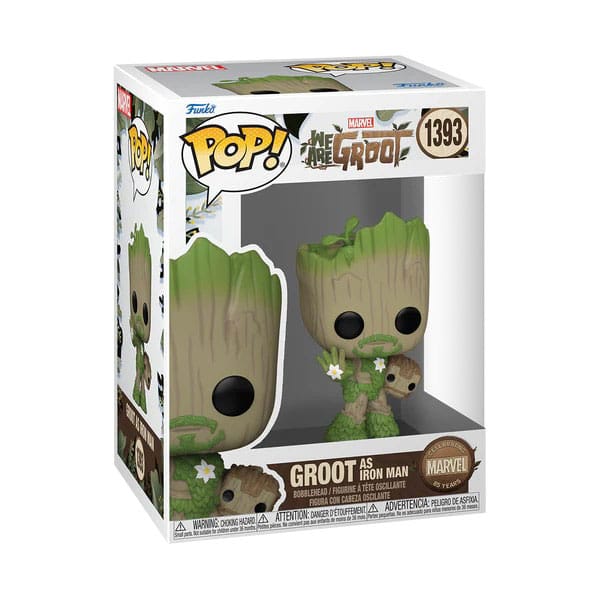 Wir sind Groot POP! Filme Vinylfigur Iron Man 9 cm