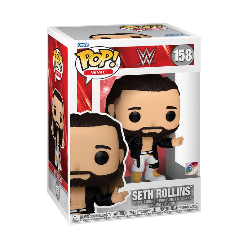 WWE POP! Vinylfigur Seth Rollins mit Mantel 9 cm