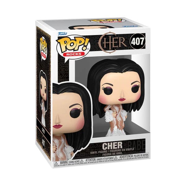 Cher POP! Rocks Vinylfigur Cher (Met Gala 1974) 9 cm