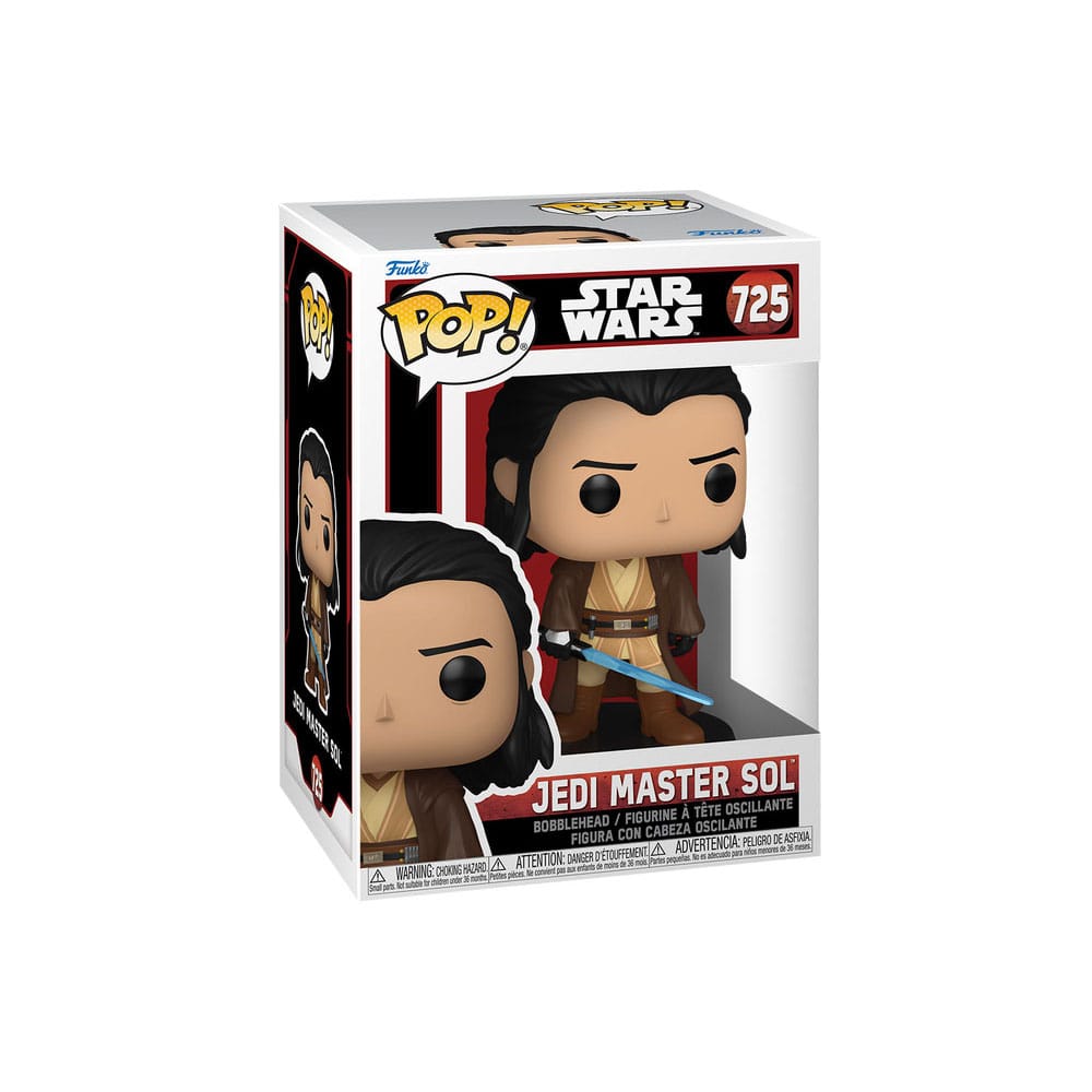 Star Wars: Acolyte POP! Vinylfigur Jedi-Meister Sol 9 cm