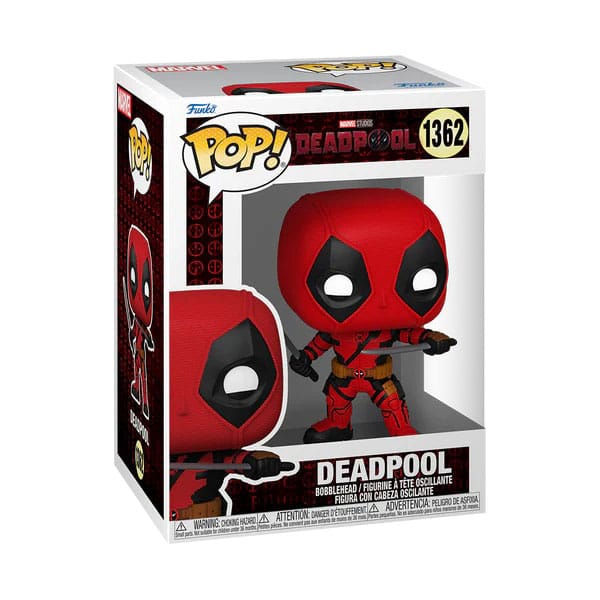Deadpool &amp; Wolverine POP! Marvel Vinylfigur Deadpool 9 cm