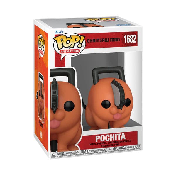 Kettensägenmann POP! Animations-Vinylfigur Pochita 9 cm