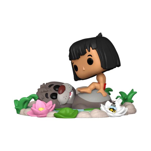 The Jungle Book POP Moments Vinyl Figures Baloo & Mowgli 11 cm  - Damaged packaging