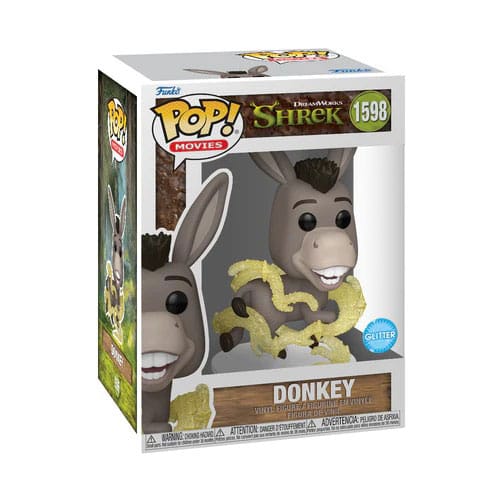 Shrek POP! Filme Vinylfigur Esel zum 30-jährigen Jubiläum 9 cm