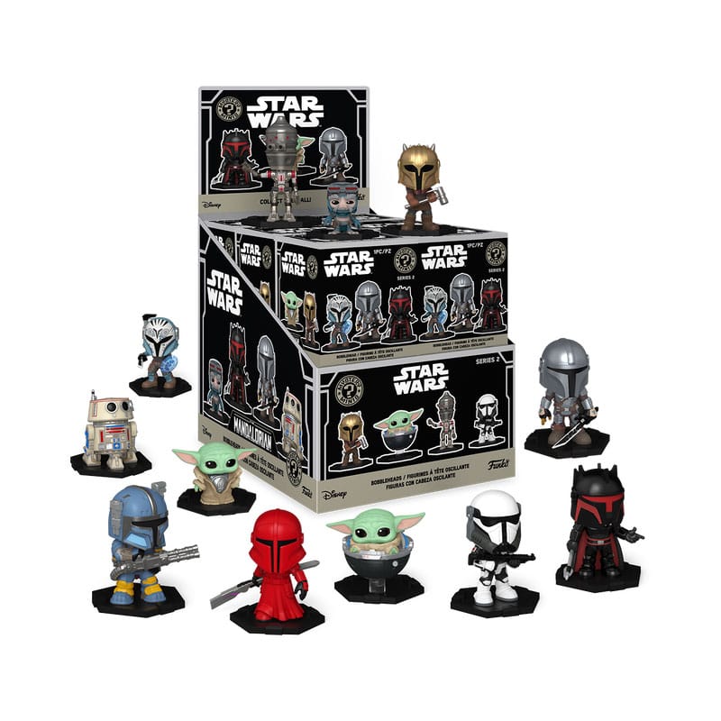 Star Wars Mystery Mini Figures 5 cm The Mandalorian Display (12)