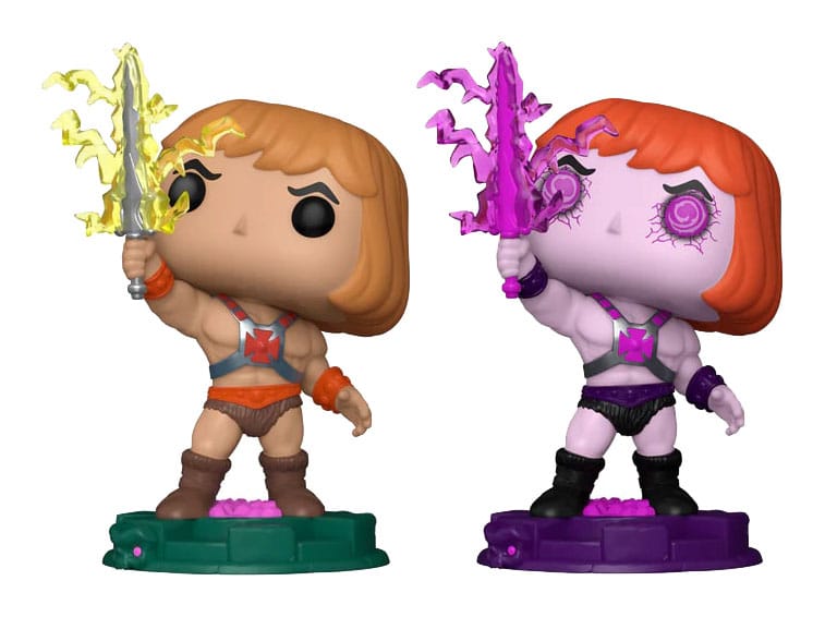 Masters of the Universe POP! Animations-Vinylfiguren He-Man mit Chase 9 cm Sortiment (6)