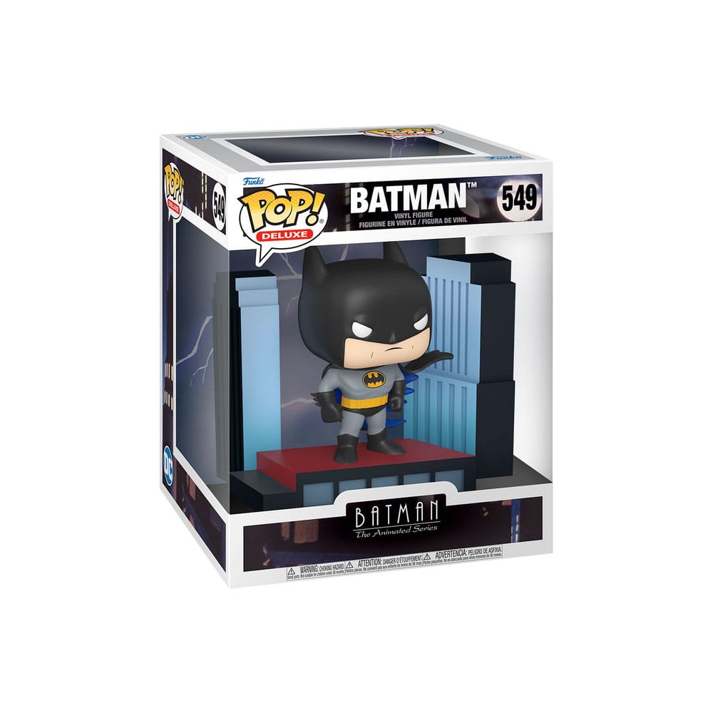 Batman The Animated Series POP! Deluxe Vinyl Figure Batman on Rooftop 9 cm