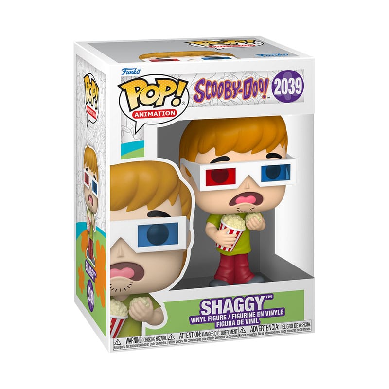 Scooby Doo Pop! Animation Vinyl Figure Shaggy 9 cm