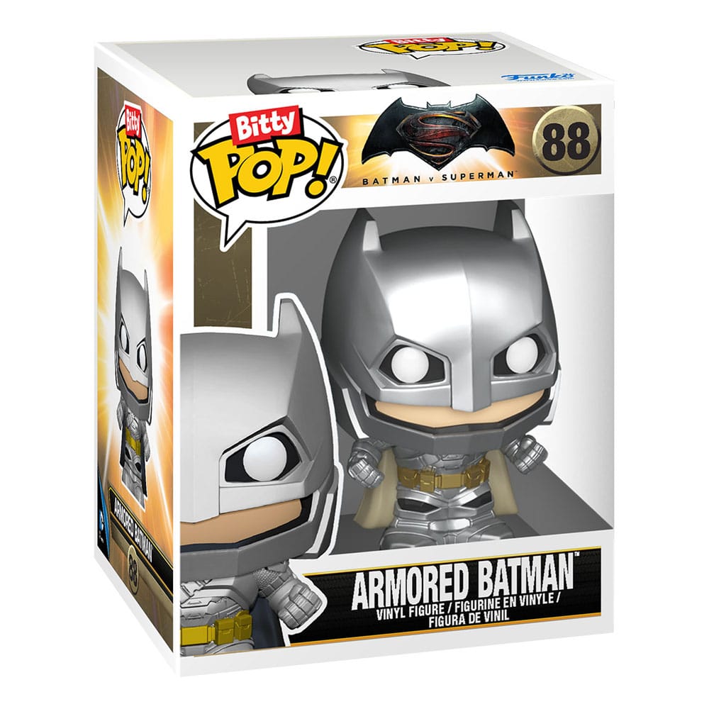 DC Comics Bitty POP! Rides Vinyl Figure Batman w/Batmobile 1 inch