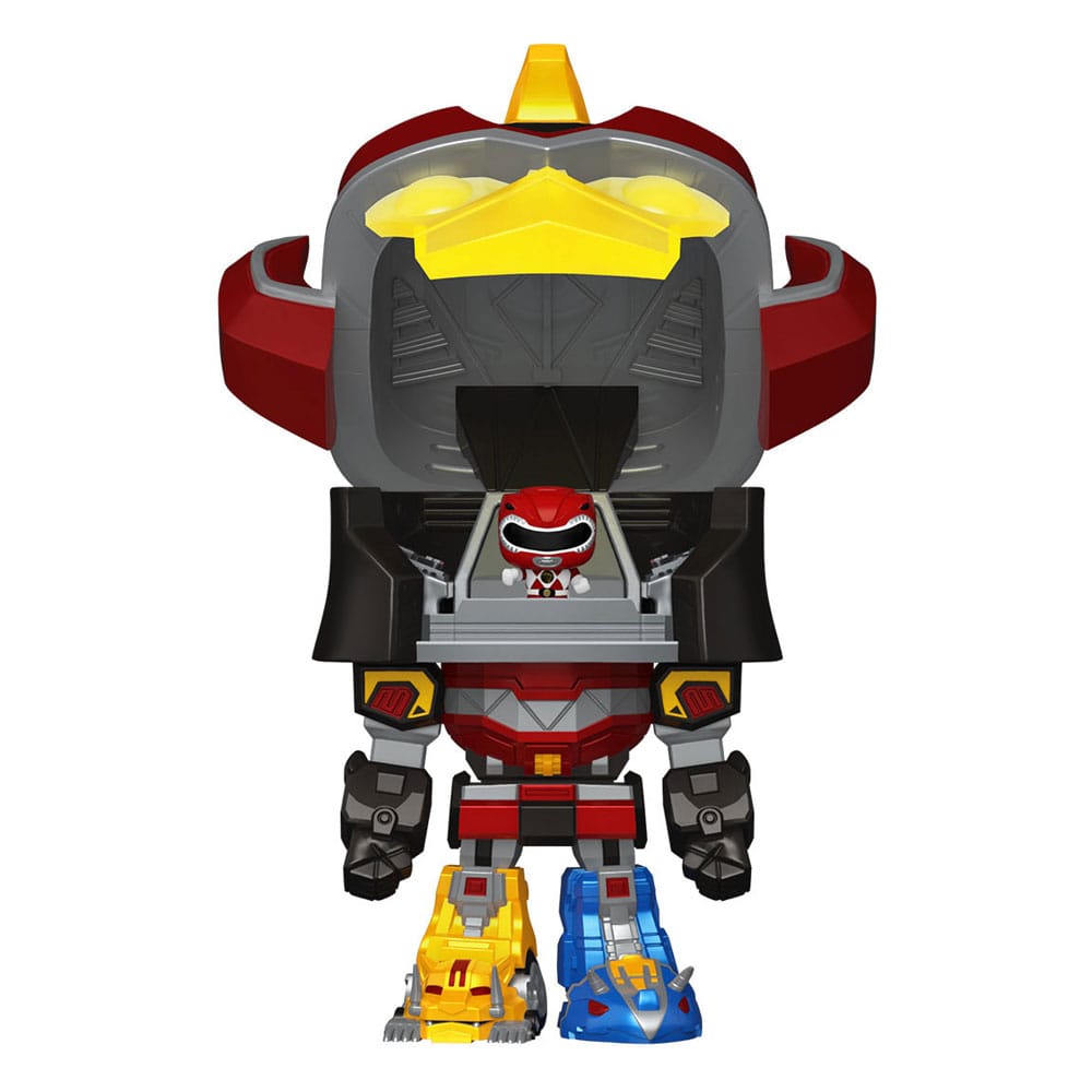 Mighty Morphin Power Rangers Bitty POP! Bots Figure 4-Pack Megazord with Red Ranger2,5 cm