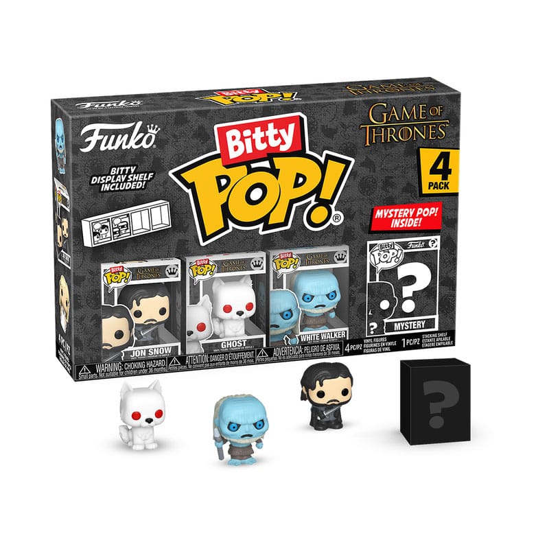 Game of Thrones Bitty POP! Vinyl Figure 4-Pack Jon Snow 2,5 cm