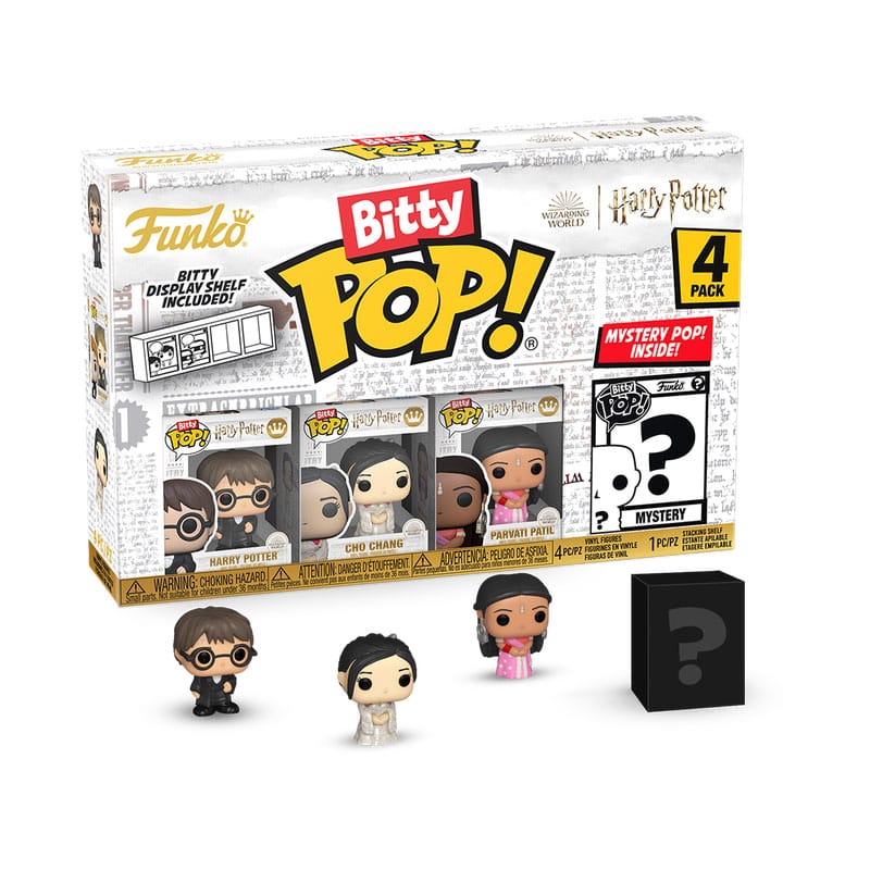 Harry Potter and the Goblet of Fire Bitty POP! Vinyl Figure 4-Pack Harry 2,5 cm