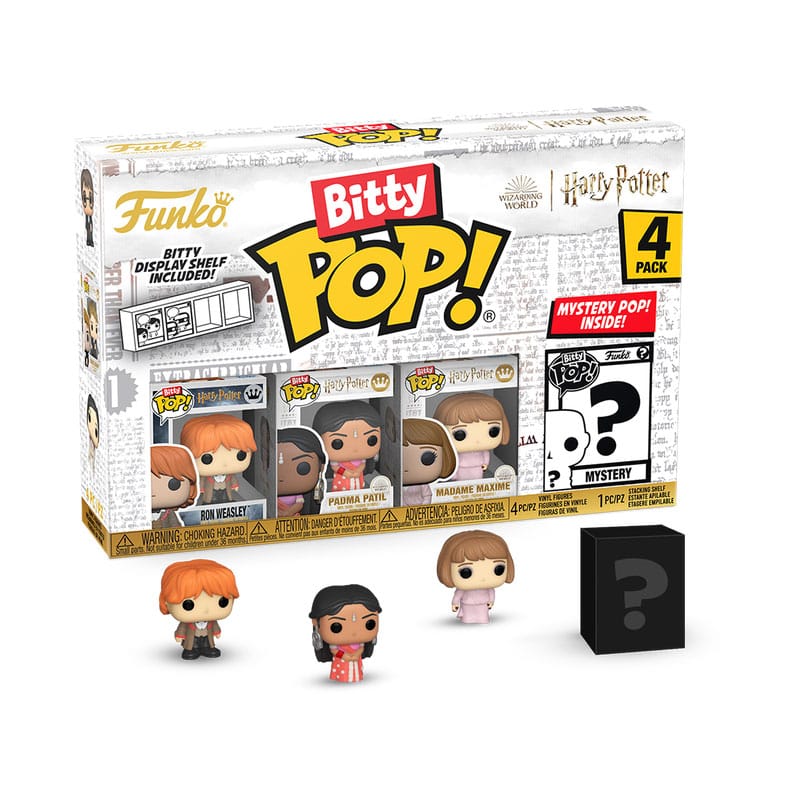 Harry Potter and the Goblet of Fire Bitty POP! Vinyl Figure 4-Pack Ron 2,5 cm