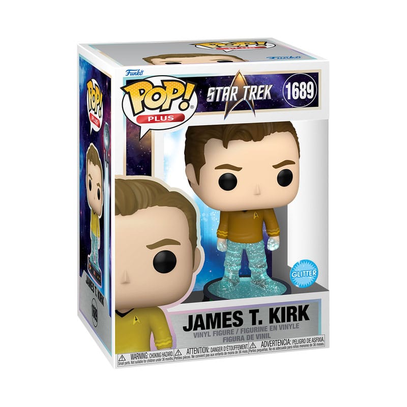 Star Trek Transporter POP! Plus Movies Vinyl Figure Kirk 9 cm