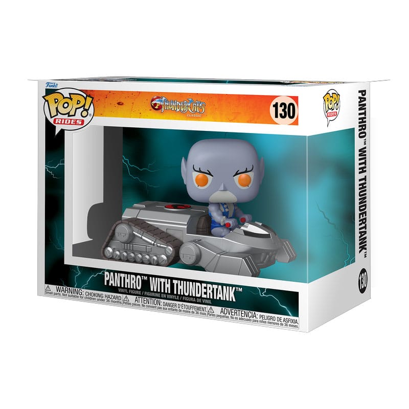 Thundercats POP! Rides Vinyl Figure Panthro with Thundertank 15 cm