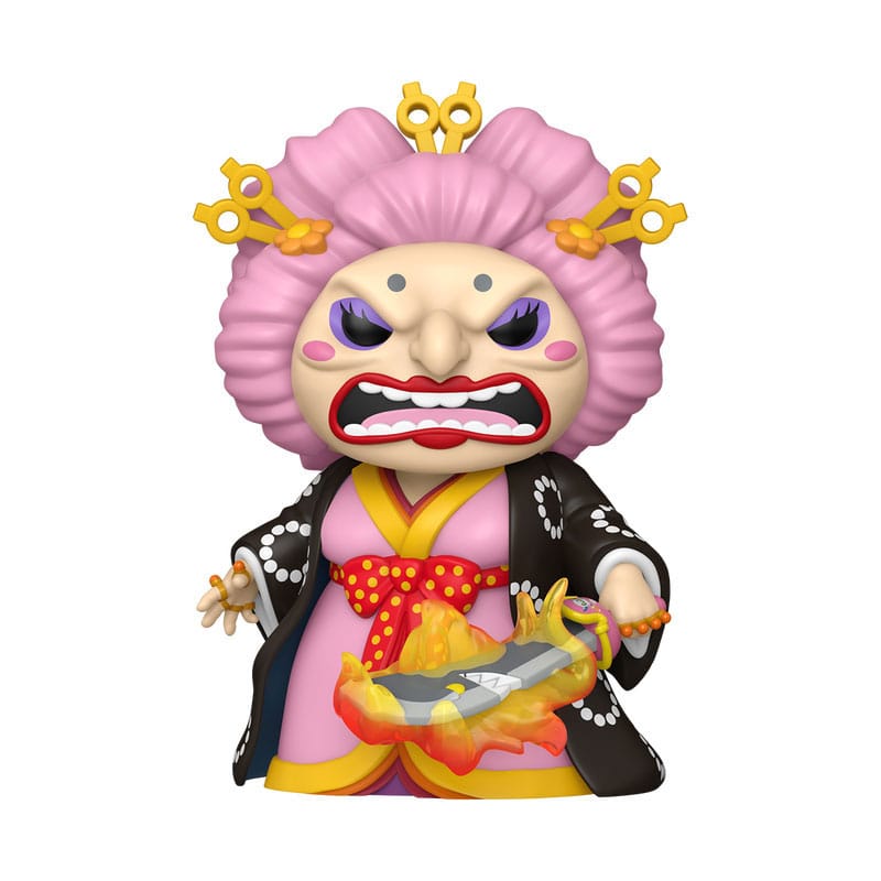 One Piece POP! Super Animation Vinyl Figure Big Mom (Kimono) (with Chase) 9 cm Assortment (3)