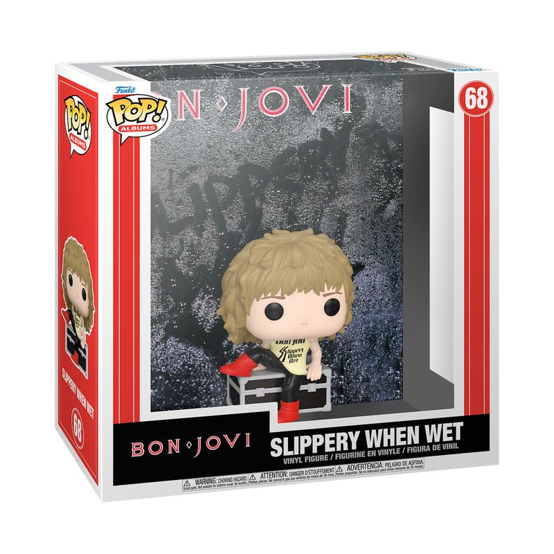 Bon Jovi POP! Albums Vinyl Figure Slippery When Wet 9 cm