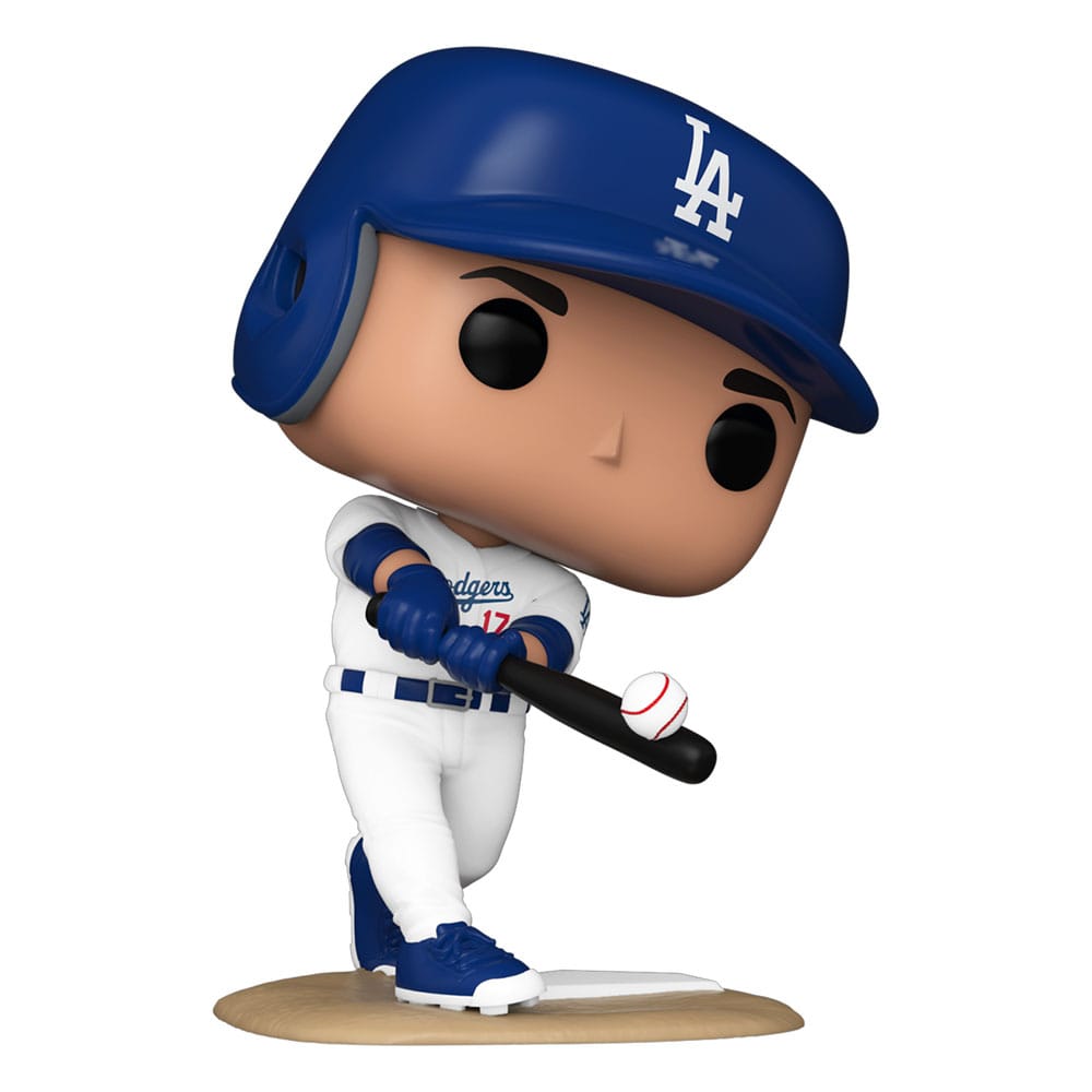 MLB POP! Vinyl Figure LA Dodgers: Shohei Ohtani (Home Jersey) (Batting) 9 cm