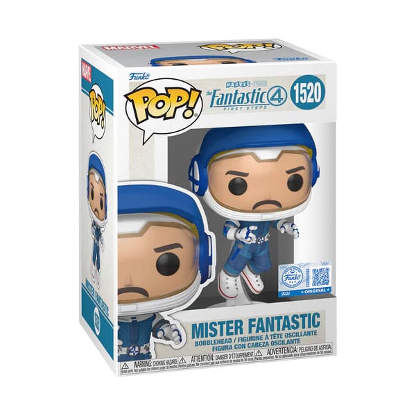The Fantastic Four: First Steps POP! Vinyl Figure Mister Fantastic (Astronaut) 9 cm