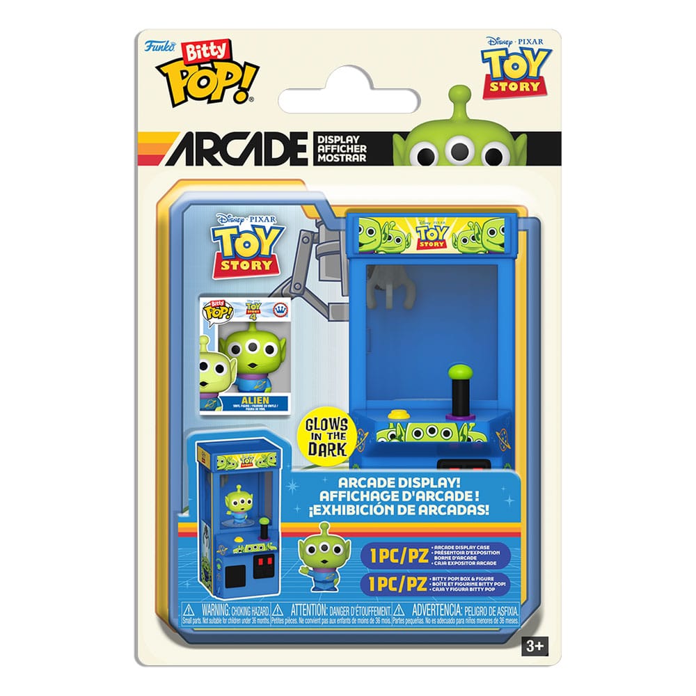Toy Story 4 Bitty POP! Arcade Vinyl Figure Alien (Glow)