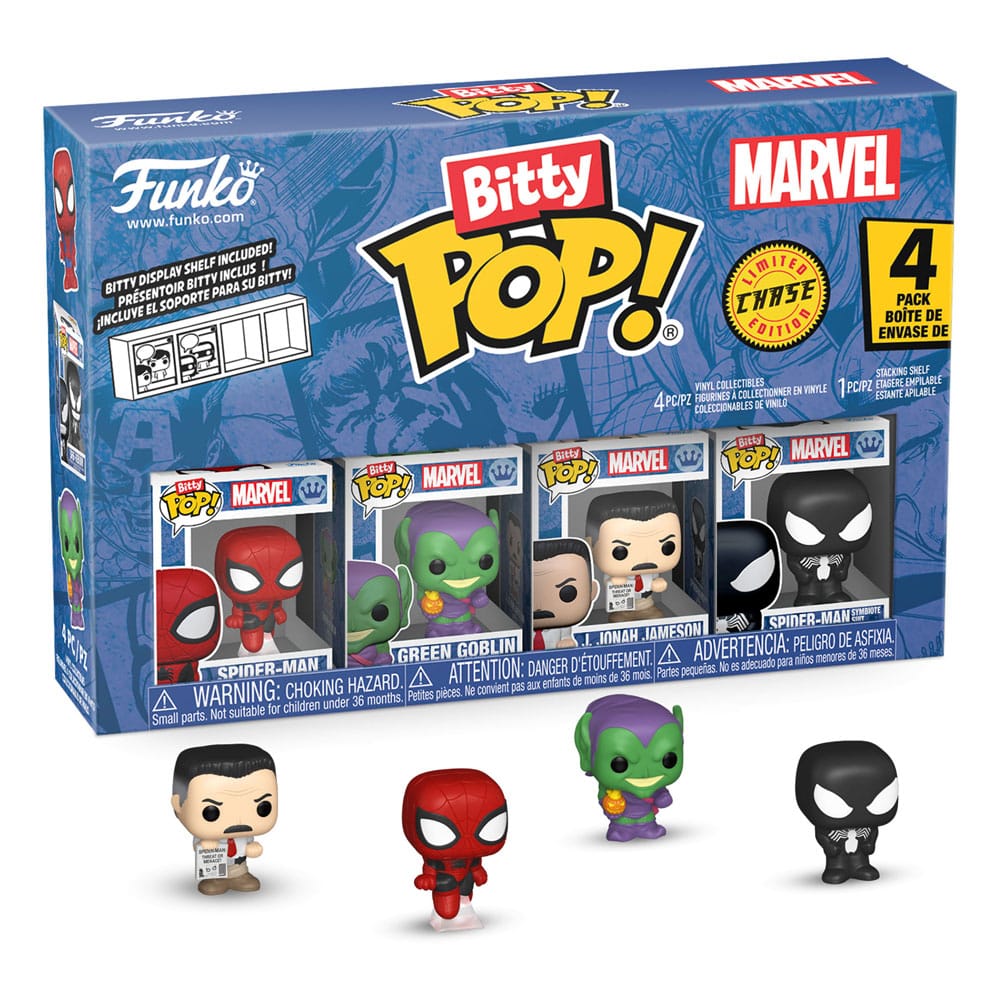 Spider-Man Bitty POP! Vinyl Figure 4-Pack Series 1 2 cm