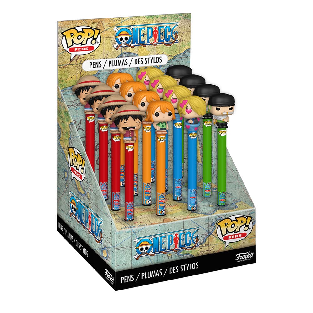 One Piece POP! Homewares Pens with Toppers Display (16)