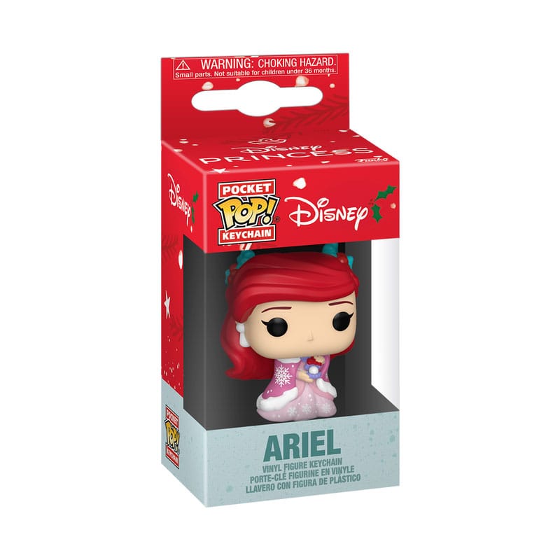 Disney Princess POP! Vinyl Keychains 4 cm Holiday Ariel Display (12)
