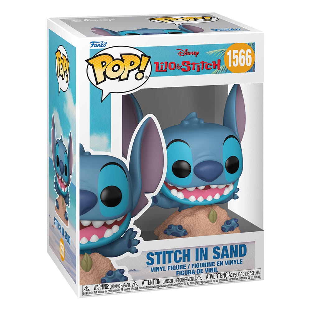 Lilo & Stitch POP! Vinyl Figure Stitch in Sand 9 cm