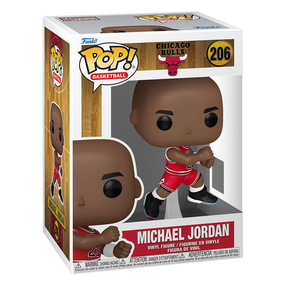 NBA Legends POP! Sports Vinyl Figure Bulls- Michael Jordan('89) "The Shot" 9 cm