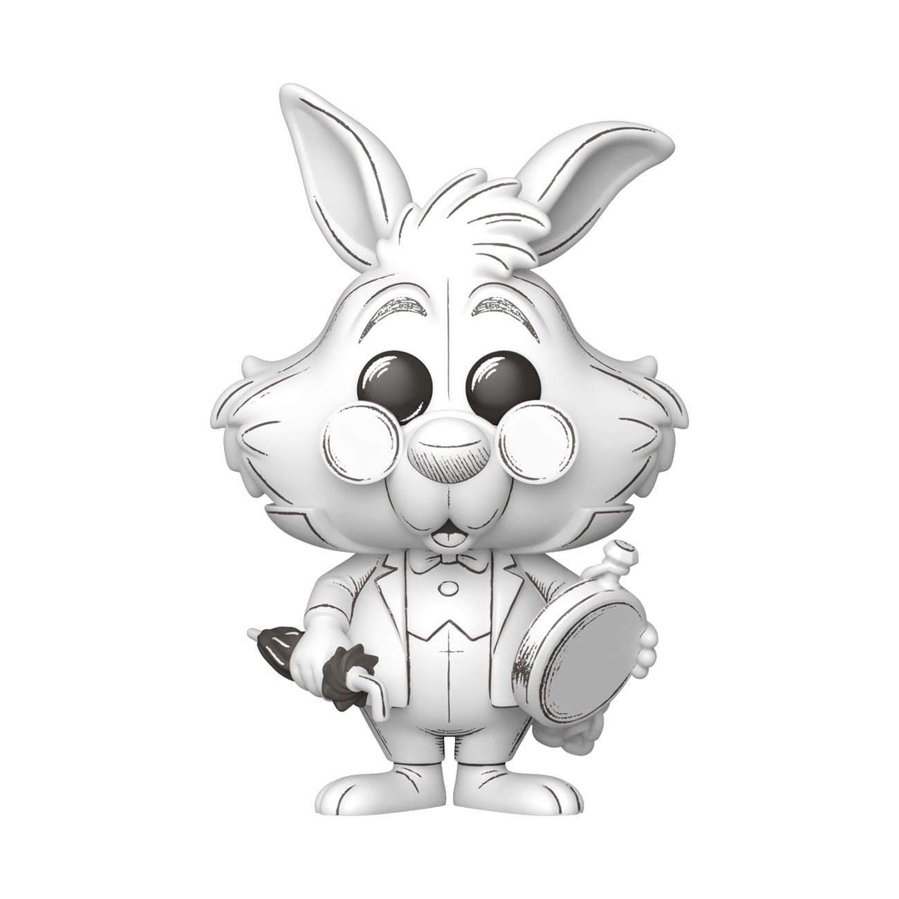 Disney POP! Vinyl Figure Sketched- White Rabbit 9 cm