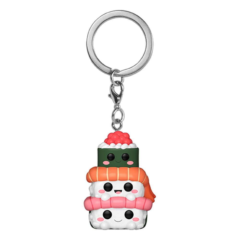 Kawaii Foodies Pocket POP! Vinyl Keychains 4 cm Sushi Stack Display (12)