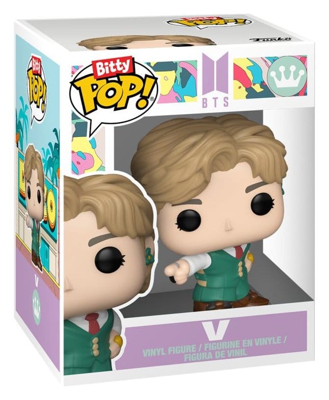 BTS Bitty POP! Stages Vinyl Figure V (Dynamite) 2.5 cm