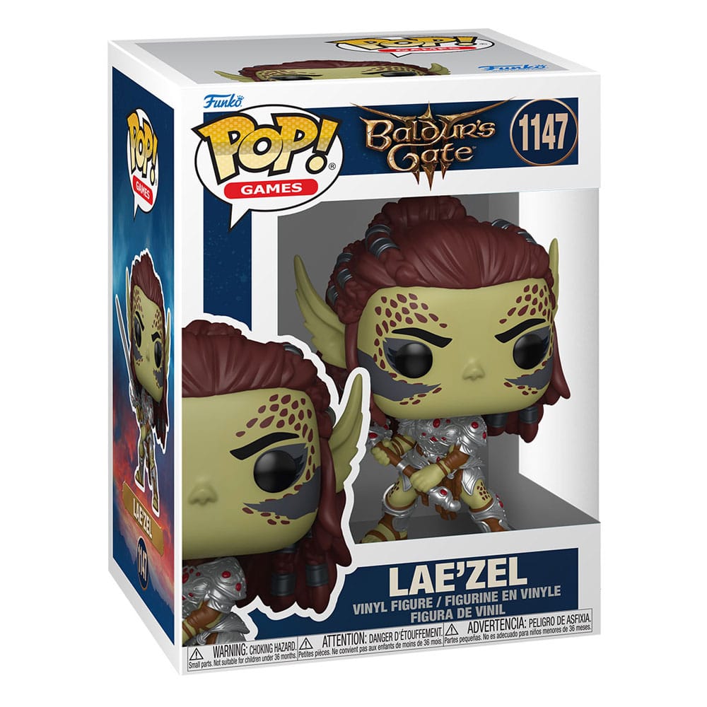 Baldur's Gate 3 POP! Games Vinyl Figure Lae'zel w/Sword 9 cm