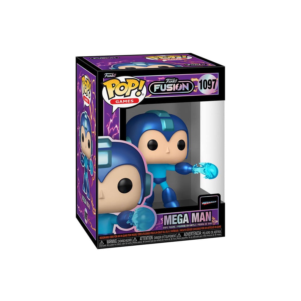 Funko Fusion POP! Games Vinyl Figures Mega Man w/CH 9 cm Assortment (6)