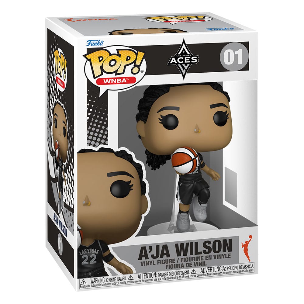 WNBA POP! Vinyl Figure Las Vegas Aces: A'ja Wilson 9 cm