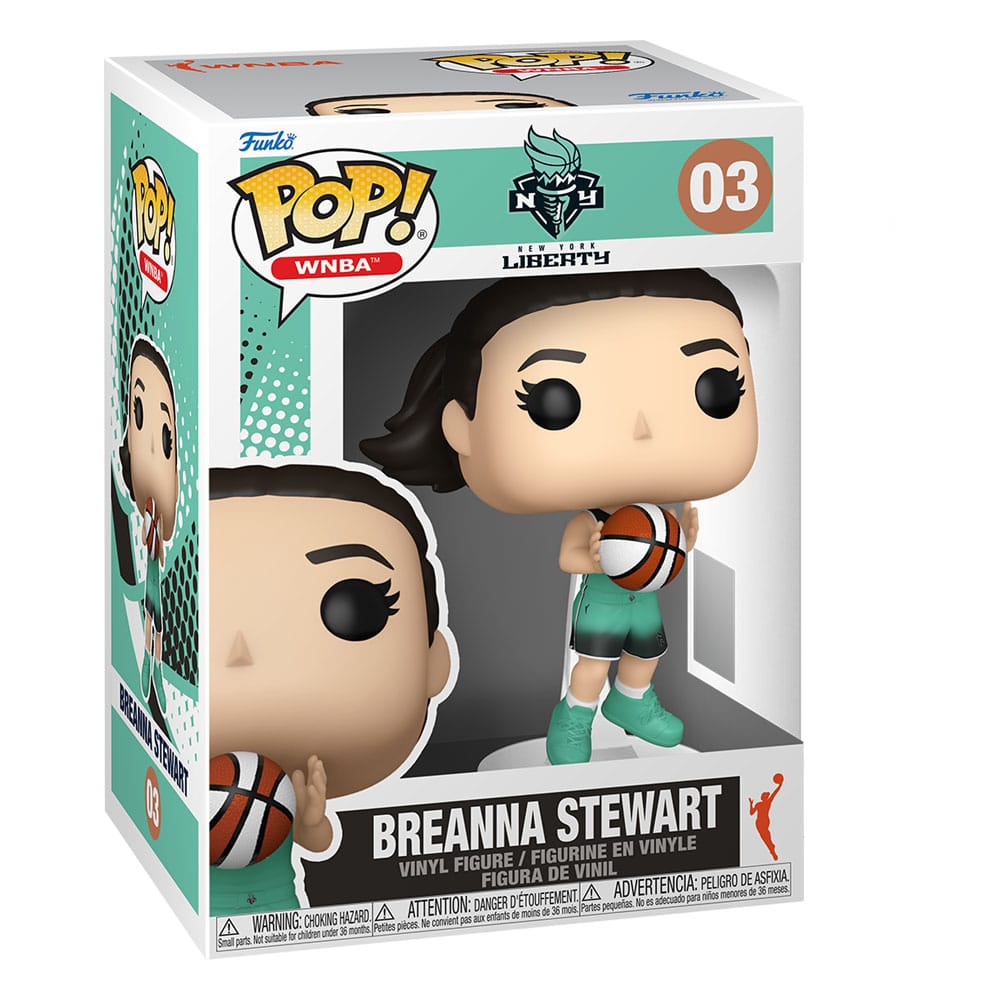 WNBA POP! Vinyl Figure New York Liberty: Breanna Stewart 9 cm