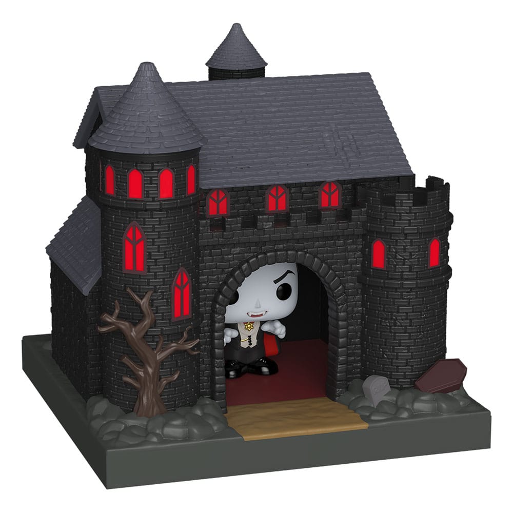 Universal Monsters Bitty POP! Towns Vinyl Figure Dracula with Castle