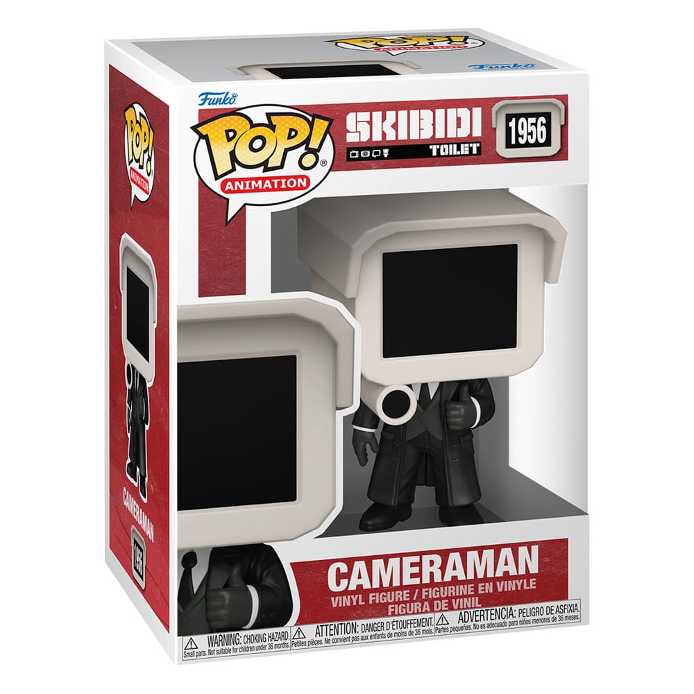 Skibidi Toilet POP! Rocks Vinyl Figure Cameraman 9 cm