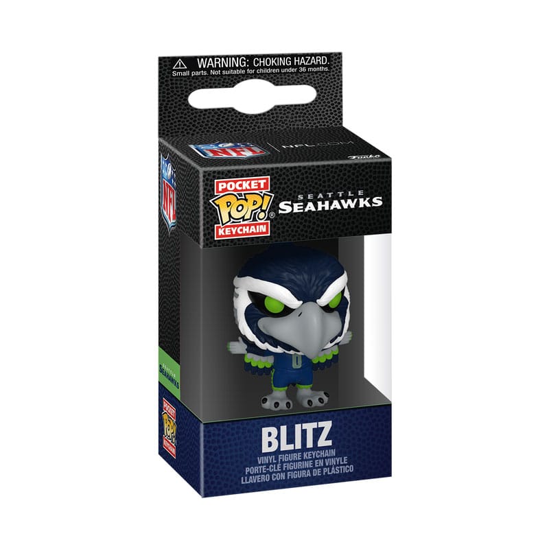 NFL POP! Vinyl Keychains 4 cm Seahawks- Blitz Display (12)