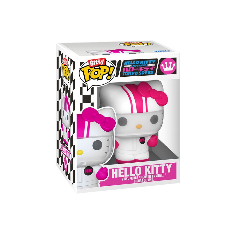 Sanrio Bitty POP! Ride Vinyl Figure Racecar w/HK 2.5 cm