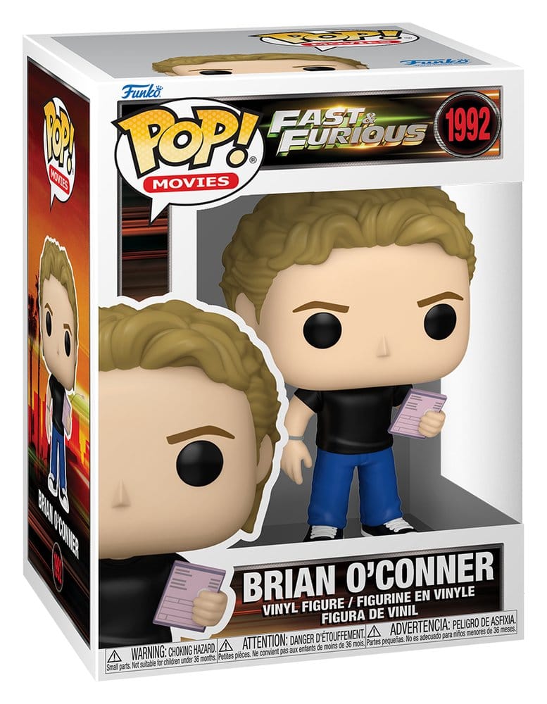 Fast & Furious POP! Movies Vinyl Figure Brian O'Conner9 cm