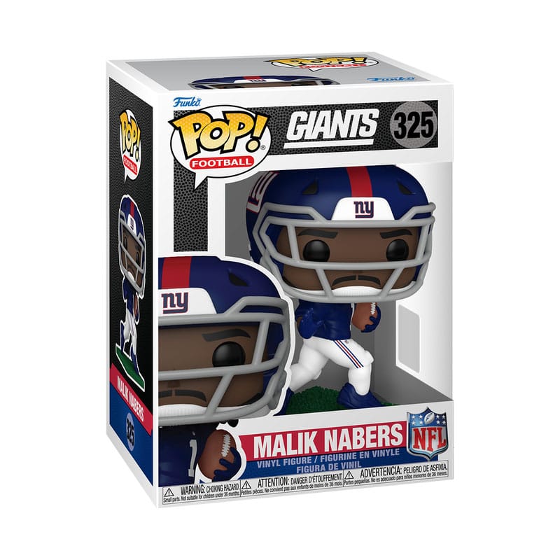 NFL: Legends POP! Sports Vinyl Figure Giants- Malik Nabers 9 cm