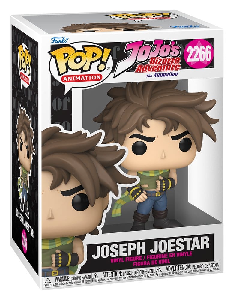 JoJo´s Bizarre Adventure POP! Animation Vinyl Figures Joseph 9 cm