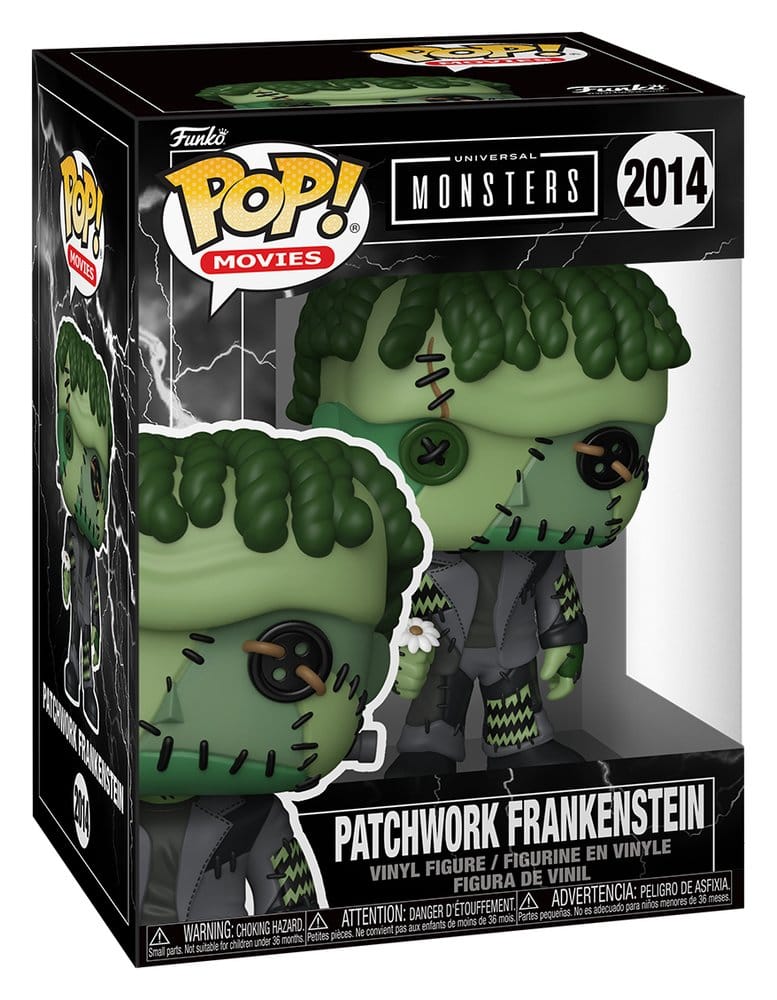 Universal Monsters Patchwork POP! Movies Vinyl Figure Frankenstein's Monster 9 cm