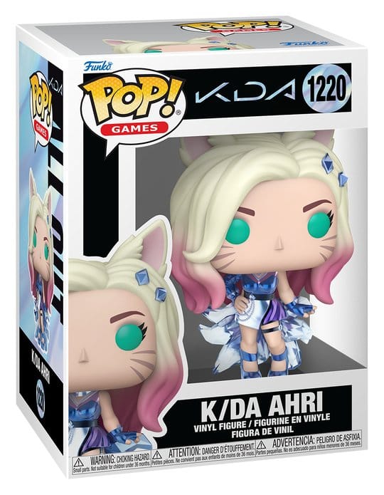 League of Legends POP! Games Vinyl Figure K/DA Ahri 9 cm