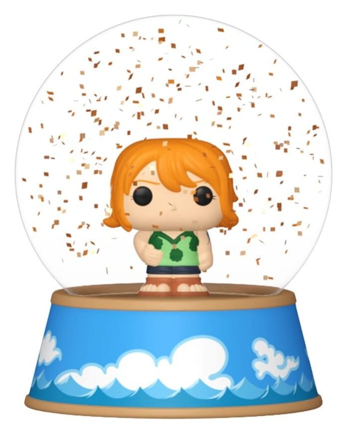 One Piece Mini Figures Glitter Globes PDQ 5 cm Display (12)