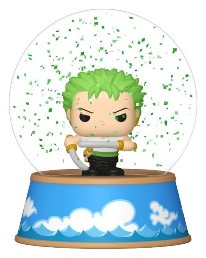 One Piece Mini Figures Glitter Globes PDQ 5 cm Display (12)