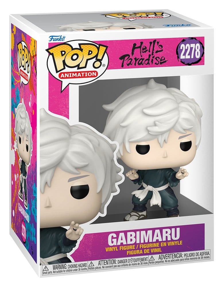 Hell's Paradise: Jigokuraku POP! Animation Vinyl Figure Gabimaru 9 cm