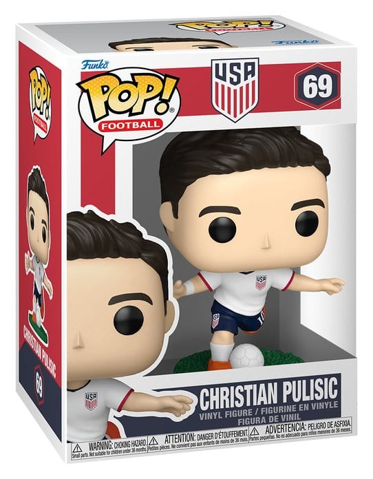 EFL POP! Football Vinyl Figure USA- Christian Pulisic 9 cm